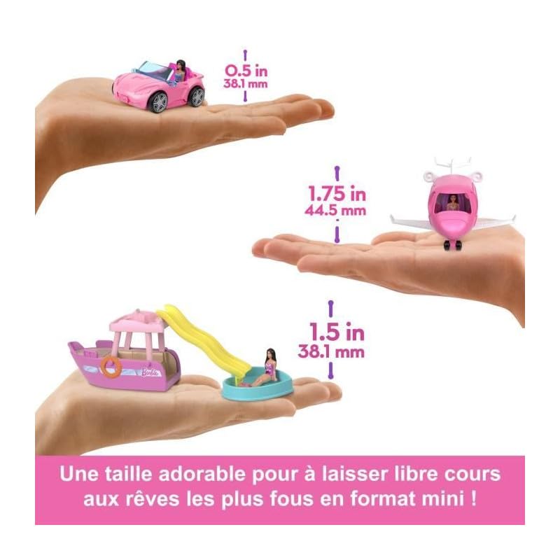 Barbie Mini BarbieLand Surprise Doll Vehicle for Girls Ages 4 and Up