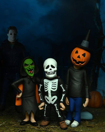 NECA Halloween 3 TOONY Terrors Trick OR TREATERS 6IN Figure 3PK