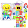 Toddler Toys for 1-2 Year Old Boy, Musical Montessori Busy Board, Early Educational Toy for Toddlers 1-3, Motor Skills Developmental Toy for 12-18