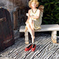 Dollhouse Miniature 1:12 Scale Mini Ruby Slippers #Gs4006