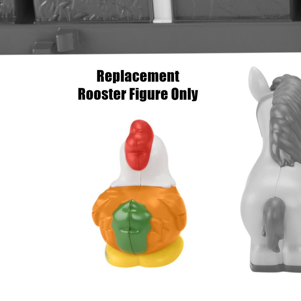 Replacement Part for Fisher-Price Little People Caring for Animals Farm Playset - GLT78 ~ Replacement Rooster Figure