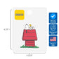 Peanuts® (Snoopy) 3-Pack Sticker Bundle - Waterproof Stickers for Water Bottles and Laptops