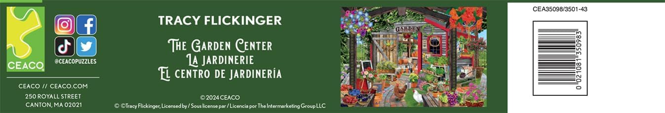 Ceaco - The Garden Center - 2000 Piece Jigsaw Puzzle for Adults