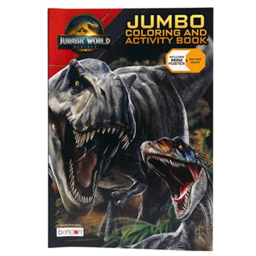 Jurassic World Jumbo Coloring and Activity Book - Cover Varies