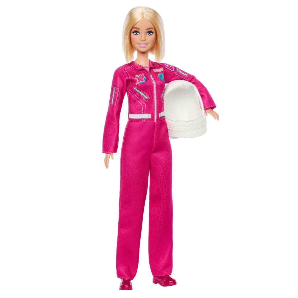 Barbie Careers Astronaut Fashion Doll Wearing Removable Look with Pink Spacesuit & Shoes, Plus Helmet Accessory, 2026 Career of the Year