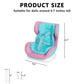 KBBYT Doll Car Seat for 6-7 Inch Dolls with Elastic Strap & Magnetic Base - Vent Clip Mount and Desk Stand, for Blind Box Collectors