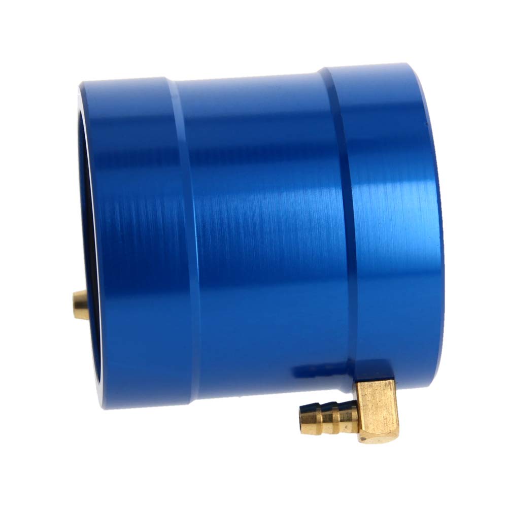 Fielect Motor Aluminum Water Cooling Jacket Metal Remote Control Model Boat PartsBlueSuitable for40Series Remote Control Boat Motor Parts Accessories