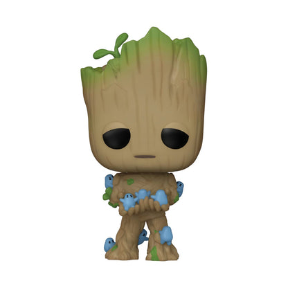 Funko POP! Marvel: Guardians of the Galaxy - Groot with Grunds - Groot Shorts - Collectable Vinyl Figure - Gift Idea - Official Merchandise - for Kids