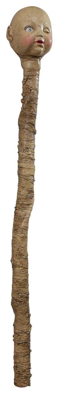 Ghoulish Productions Staffs Creepy Doll Halloween Decorative