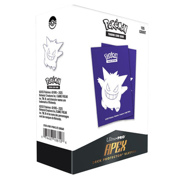 Ultra Pro ULP16610 Deck Protector Apex Pokemon Elite Series Gengar - 105 Piece