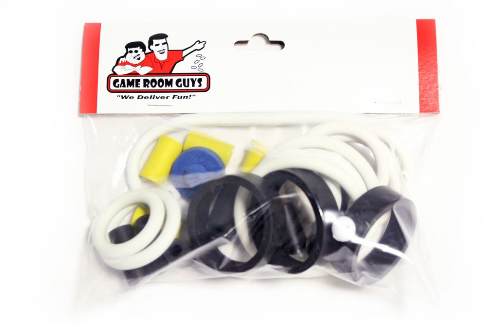 Game Room Guys White Rubber Ring Kit Compatible with Doctor Who Bally Pinball Machine
