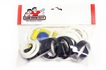 Game Room Guys White Rubber Ring Kit Compatible with Doctor Who Bally Pinball Machine