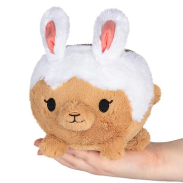 Squishable - Snugglemi Snackers Cinnabunny - SynthiSquish Collection - 8 in - Soft Toy Collectible Stuffed Animal - Beans