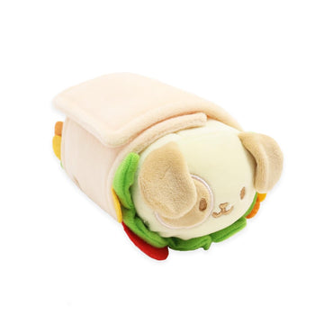 Anirollz Burrito Puppiroll Plush Pillow, Kawaii Puppy Dog, 6"