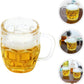 5Pcs Mini Beer Cups, Realistic Resin Dollhouse Barware for DIY Miniature Crafts, Miniature Beer Mugs Compatible with 1:12 Scale Dollhouses