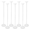 12PCS Balloon Stick Stand - Balloon Holder Cup with Balloon Pole and Flower Stand Base - Table Desktop Centerpiece Decorations for Wedding Birthday