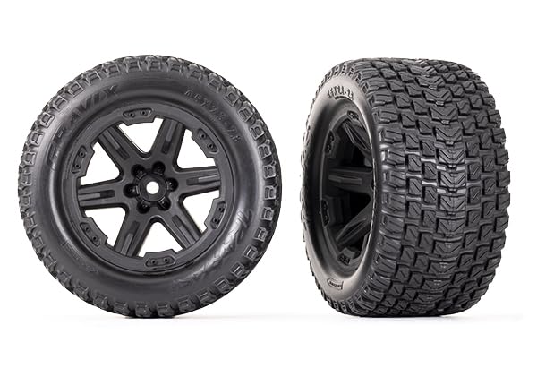 Traxxas T&W RXT BLK 2.8/GRAVIX TIRE