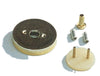 Cir-Kit Concepts Dollhouse Miniature Chandelier Adapter, 19/32" Ceiling Plates #CK804-1