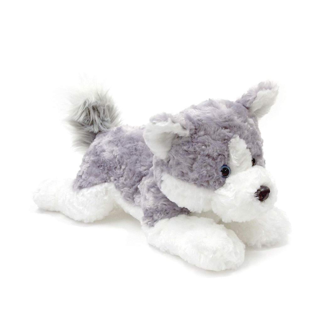 GUND Blitz Husky Dog Stuffed Animal Plush, Gray and White, 14"