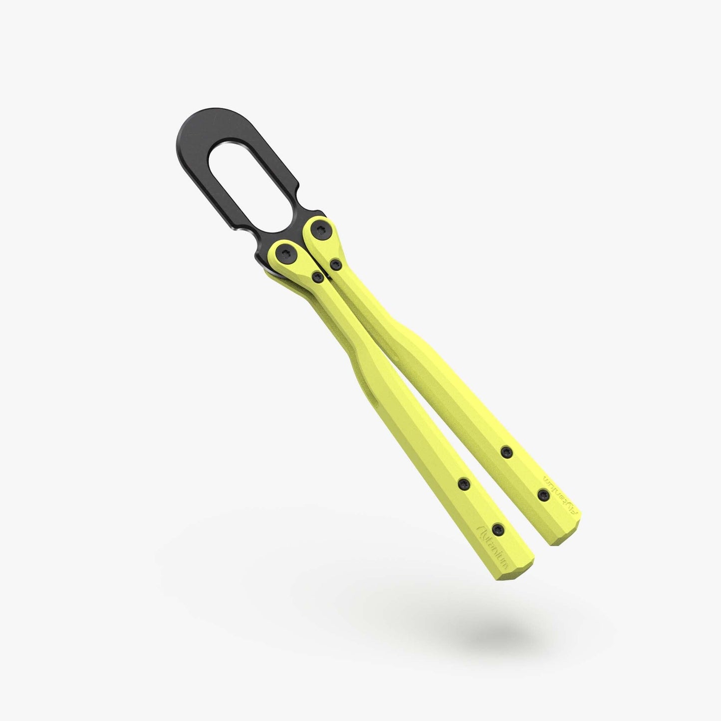 Flytanium U.F.O. Flipping Object, Practice Fidget Tool for Adults - FLY-1260SY (Starship Yellow)