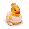 3 Inch DUCKY CITY Ballerina Rubber Duck [Sealed, Floats Upright] for Jeep Ducks Ballet Dance Tutu Pink Bath Toy for Kids & Toddlers, Baby Safe Funny
