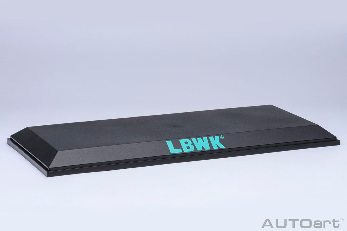 AUTOart Special Display Case for 1 x 1/18 Scale LBWK (Peppermint Green Logo)