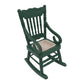 SXFSE Doll House Rocking Chair, 1:12 Scale Wooden Dollhouse Accessories Miniature Funiture Decor Model Play Toy