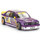 MINI GT M3 Kaido KW V1#95 Purple and Yellow with Graphics (Designed by Jun Imai) Kaido House Special 1/64 Diecast Model Car KHMG194