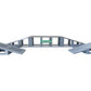 AUHU Bumpy Wheel Suspension Challenge Obstacle Model Bridge for 1/18 1/24 Scale RC Crawler Truck