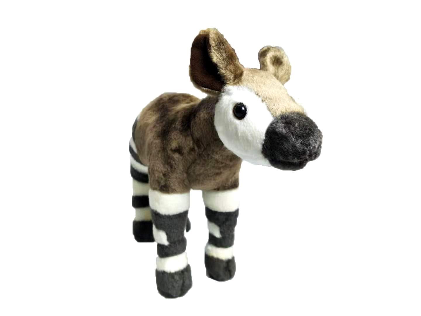 TAMMYFLYFLY Okapi Plush, Stuffed Animal, Okapia Plush Toy, Gifts for Kids, Cuddlekins 12 Inches