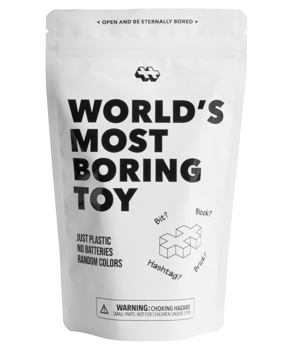 PLUS PLUS - World's Most Boring Toy, 300 Piece Interlocking Mini Building Blocks, 2D 3D Puzzle Stem Toy for Kids
