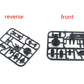 Bioristar HG RG Hobby Action Base Model Stand Hobby Display Stand Pack of 2 (1/144 Scale) (2pcs Black)