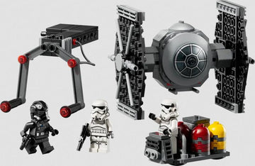 LEGO Star Wars TIE Fighter with Imperial Hangar Rack (236 Pieces, 40771)