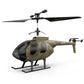 BrickCraftWorks RC Helicopter for Adults, F150BL V3 Air-Wolf RC Helicopter Model with LED Lights, Outdoor Indoor Model Airplane Gift (RTF Version)