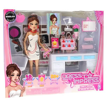 Dress To Impress - Lana Deluxe Fashion Doll Set - Series 1 Wave 1 - 11.5-Inch Tall Doll - Doll Playset, Accessories, Collector Card - Includes DLC