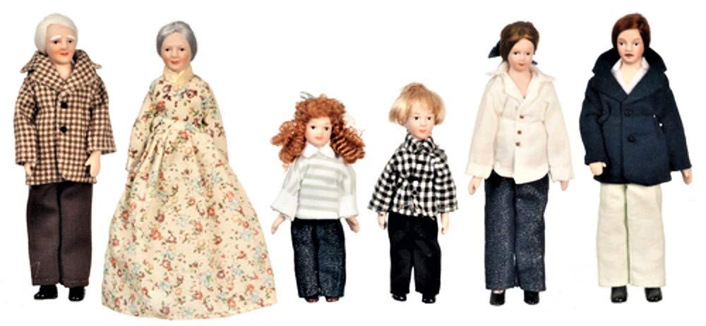 Town Square Miniatures Country Extended Family