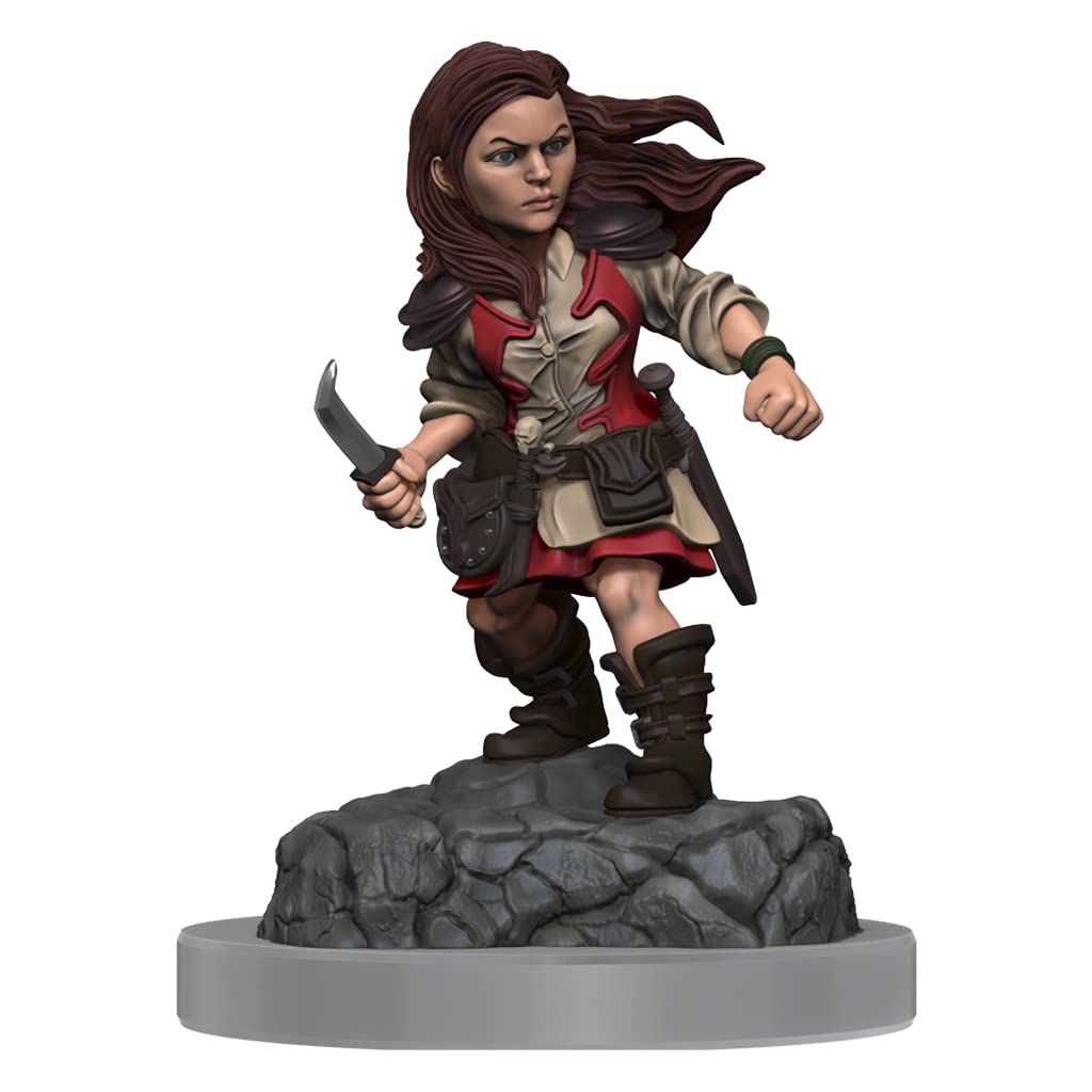 WizKids D&D Nolzur's Marvelous Miniatures: Halfling Rogue Female