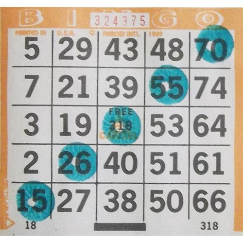 Dab-O-Ink One Dozen 3oz Aqua Bingo Dauber