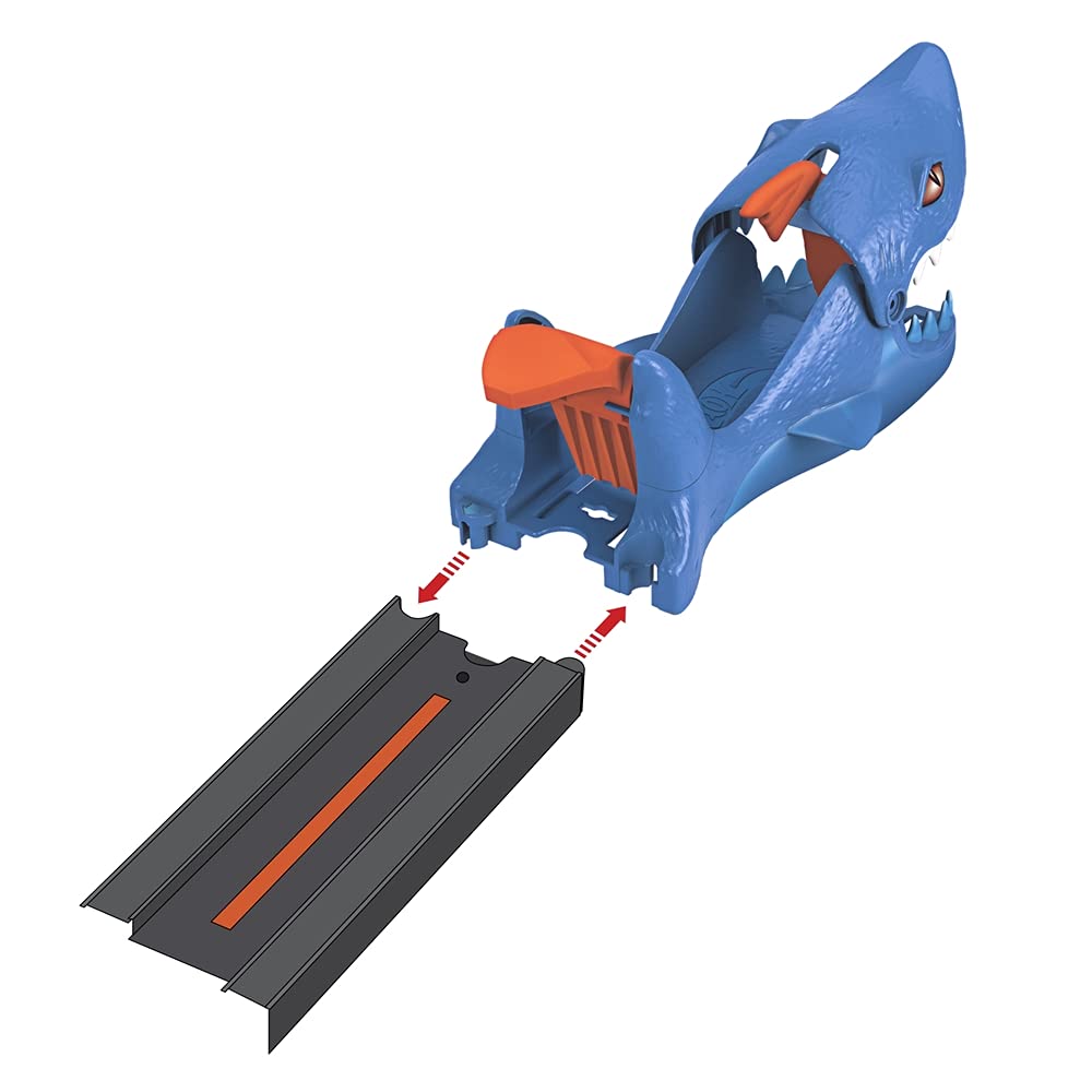 Hot Wheels City Nemesis Launcher Playset - GVF43 ~ Shark Launcher