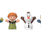 Fisher-Price Little People Toddler Toys Disney Frozen Elsa & Friends Figure Set with Anna Kristoff & Olaf for Ages 18+ Months