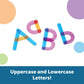 Learning Resources Letter Construction Activity Set - Alphabet Montessori Toys, Toddler Writing , ABC Phonics for Kids, Learn to Readd, Teacher