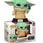 POP Funko Star Wars The Mandalorian The Child Grogu with Butterfly 468 Exclusive Bobblehead