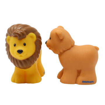 Fisher-Price Replacement Parts Little People Noah's Ark Playset BMM06 - DKV74 - Replacement Pair of Male and Female Lions