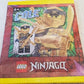 LEGO Ninjago: Cole Crystalized (Golden Ninja) Minifigure with Dual Gold Weapons
