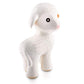 CaaOcho Pure Natural Rubber Teething Baby Toy - Mia the Lamb Teether for Babies, BPA Free Baby Toy, All Natural Teething Toys for Babies 0-6, Safe