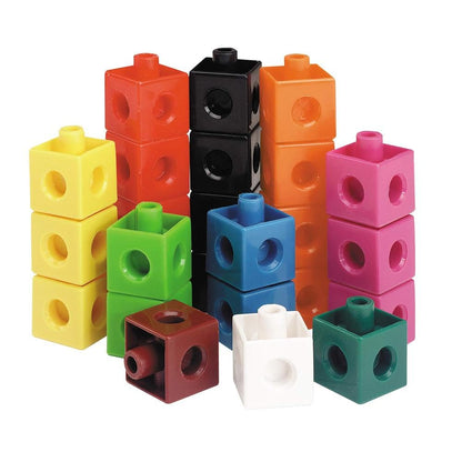 Learning Resources Snap Cubes Set of 1,000 - Math Manipulatives for Elementary School, Kindergarten Learning & Education Toys, Math Cubes, Counting