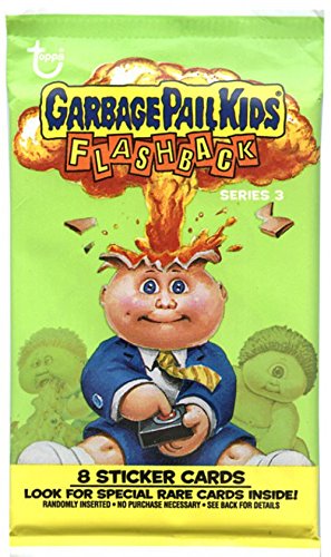 Topps Garbage Pail Kids Flashback Series 3 Trading Card Sticker Pack