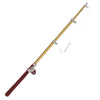 Gold 1/12 Miniature Fishing Pole Dollhouse Decoration Accessories?Miniature Fishing Pole?Dollhouse Accessories?Dollhouse Decor