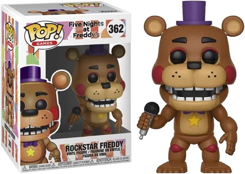 Funko POP! Games: FNAF Pizza Simulator - Rockstar Freddy Fazbear