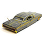 1964 SS Lowrider Gray Metallic with Gold Graphics Lowriders Design Series 1/26 Diecast Model Car 32547GRY
